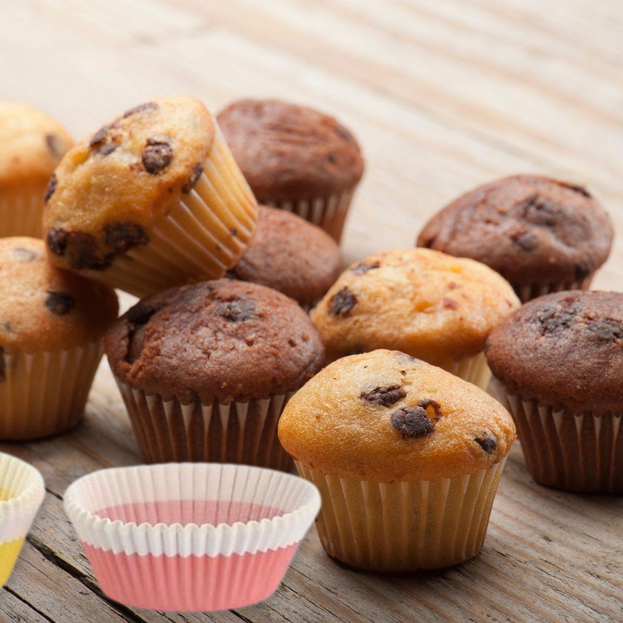 Voir la diapositive 2 : ZENKER Lot de 300 moules à muffins en papier 5 cm zenker smart pastry
