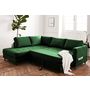 Voir la diapositive 3 : LISA DESIGN Anna - canapé d'angle gauche - 5 places - convertible - en velours