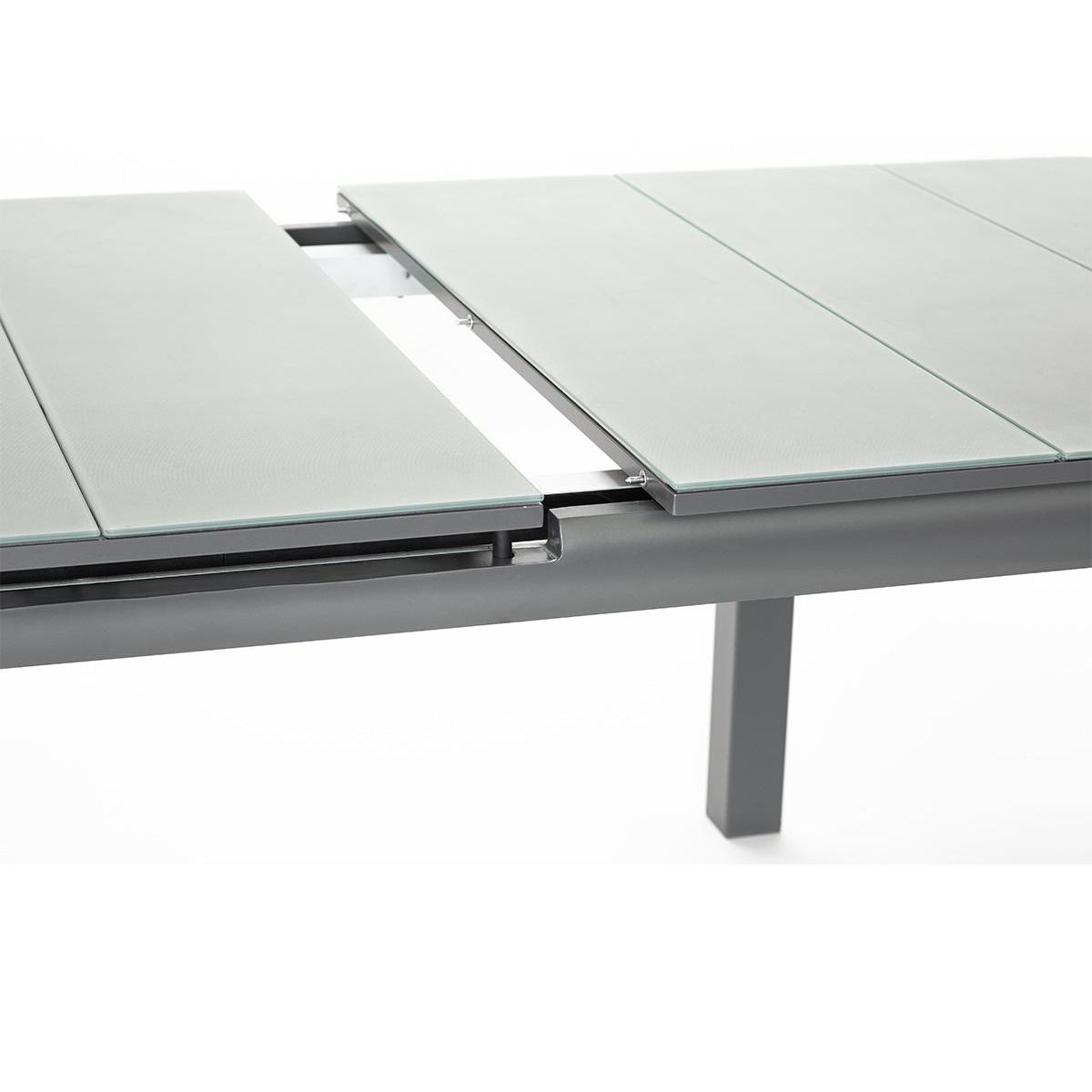 Jardiline Table de jardin Milos extensible en aluminium pour 8/10 personnes