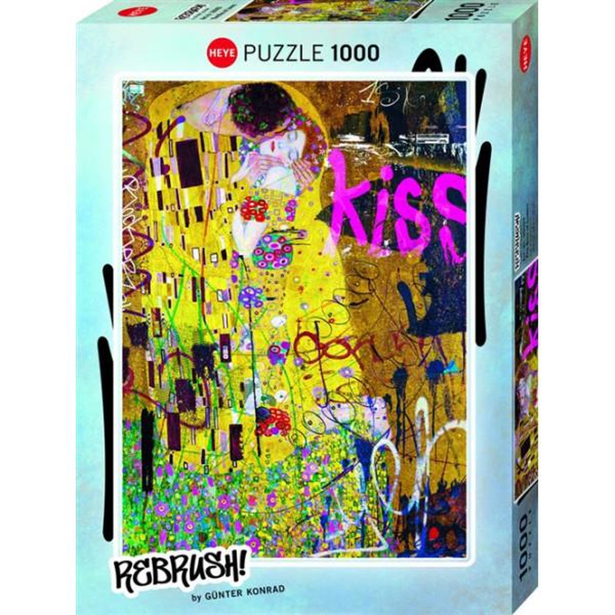 Heye Puzzle 1000 pièces Heye Rebrush! The Kiss