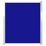 Voir la diapositive 2 : VIDAXL Auvent lateral retractable 160 x 500 cm Bleu