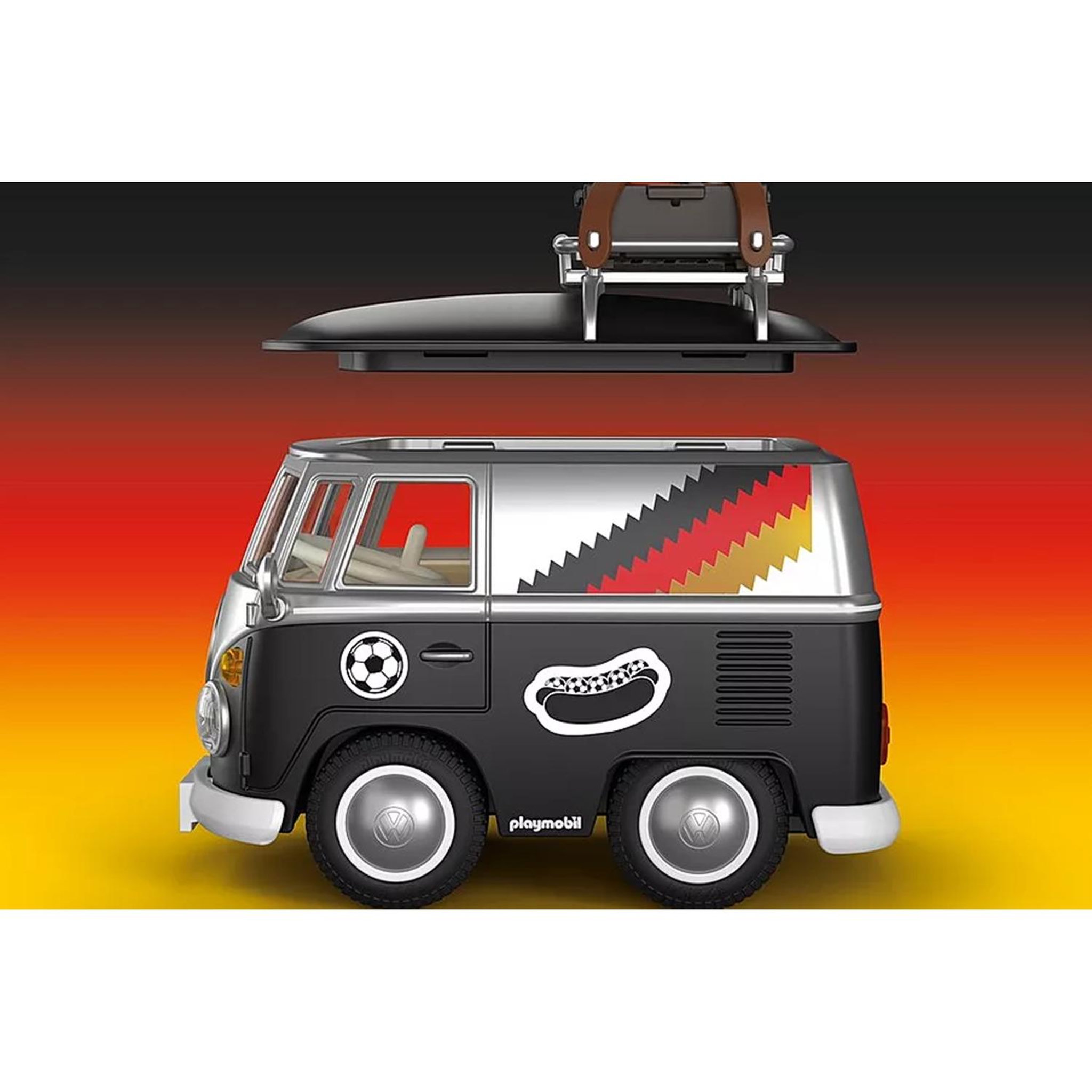 Voir la diapositive 5 : PLAYMOBIL Volkswagen T1 Camper Édition GER