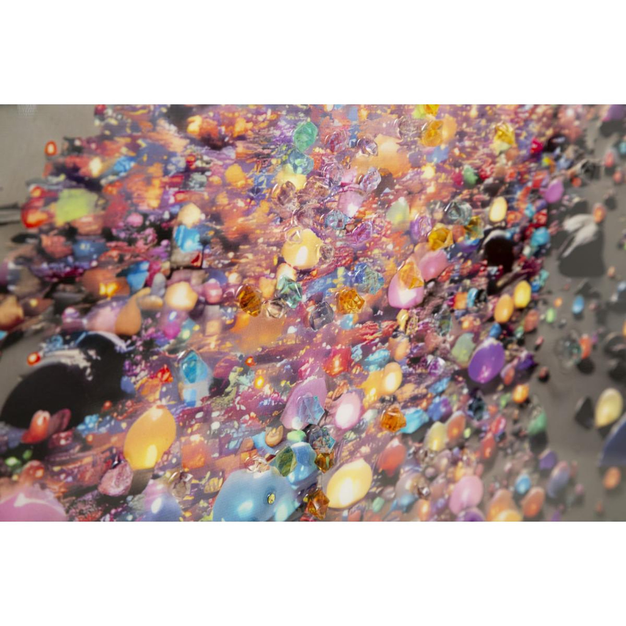 Voir la diapositive 2 : Paris Prix Tableau imprimé  colors i  60x90cm multicolore