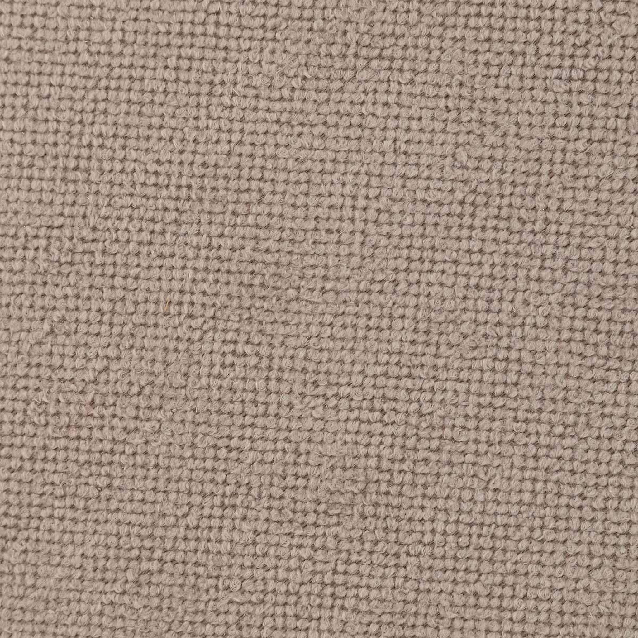 Voir la diapositive 3 : ATMOSPHERA Pouf design bouclette  amea  40cm taupe