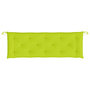 Voir la diapositive 4 : VIDAXL Coussin de banc de jardin vert brillant 150x50x7cm tissu oxford