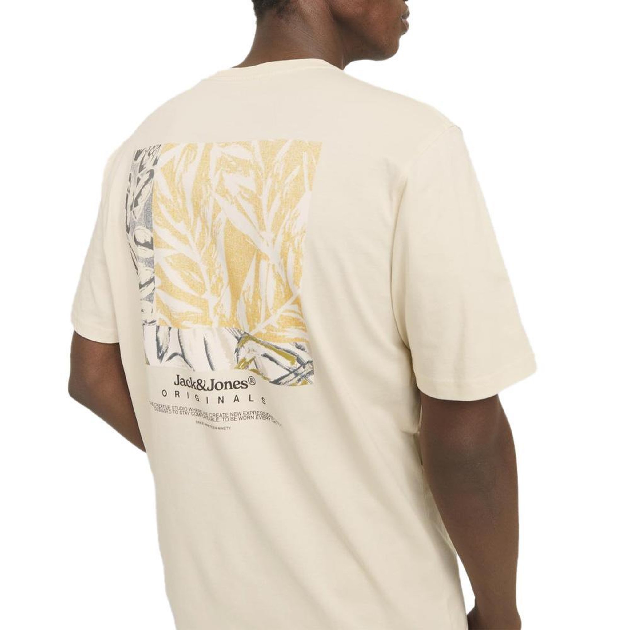 Voir la diapositive 2 : Jack & Jones T-Shirt Beige Homme Jack & Jones Split