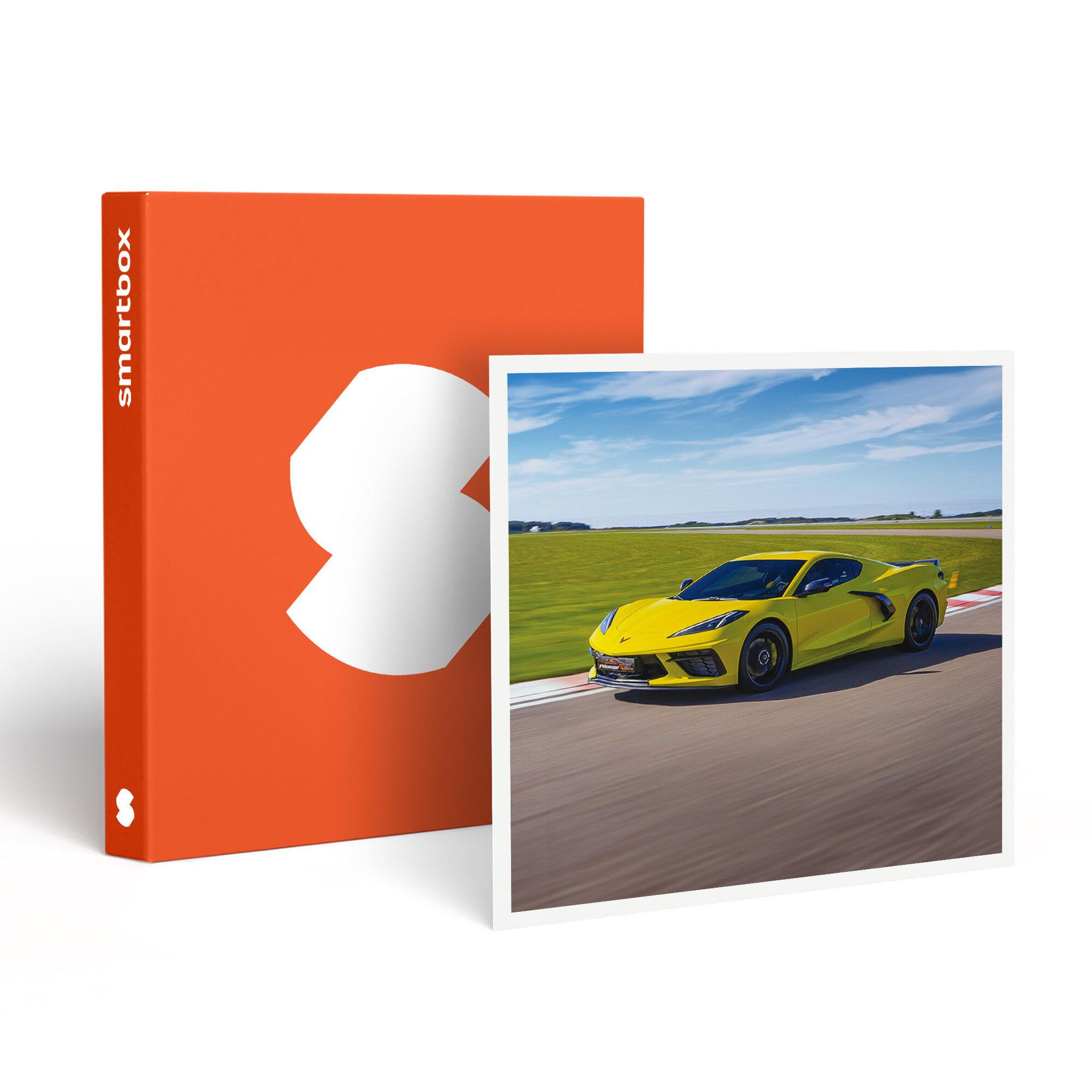 Smartbox Stage de pilotage : 5 tours sur le circuit de Haute Saintonge en Corvette C8 - Coffret Cadeau Sport & Aventure