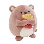 NICI ours en peluche Nomo 27 cm avec frites