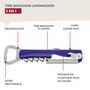 Voir la diapositive 4 : Fackelmann Tire-bouchon limonadier coloré Fackelmann Bar Concept