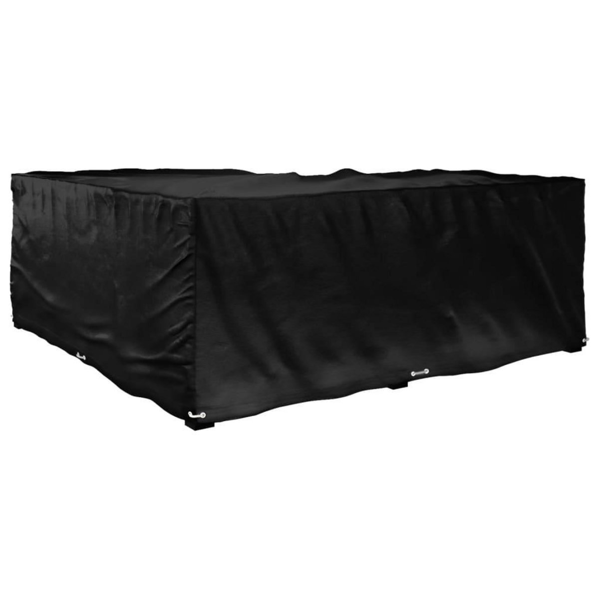 VIDAXL Housse de salon de jardin en forme de L 16 œillets 215x215x70cm