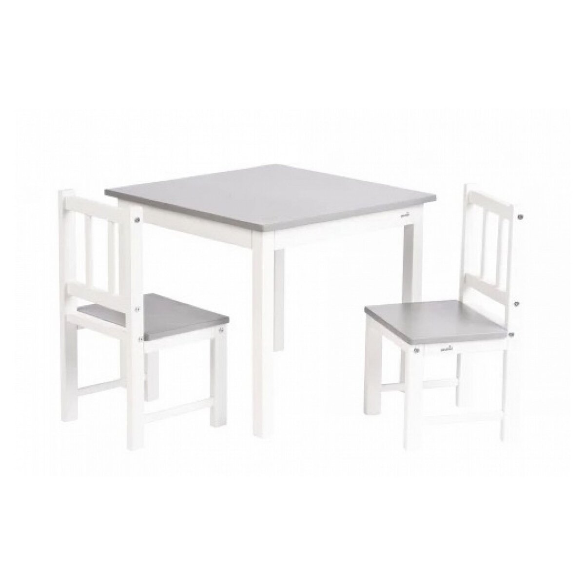 Ensemble table de rangement et 2 chaises pocket - naturel KIDKRAFT