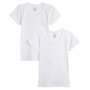 IN EXTENSO Lot de 2 tee-shirts manches courtes unis fille