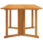 Voir la diapositive 5 : VIDAXL Table de jardin papillon pliante 150x90x75 cm bois massif teck