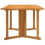 Voir la diapositive 5 : VIDAXL Table de jardin papillon pliante 150x90x75 cm bois massif teck