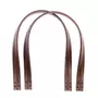 RICO DESIGN Anses de sac courtes - marron - 32,5 cm