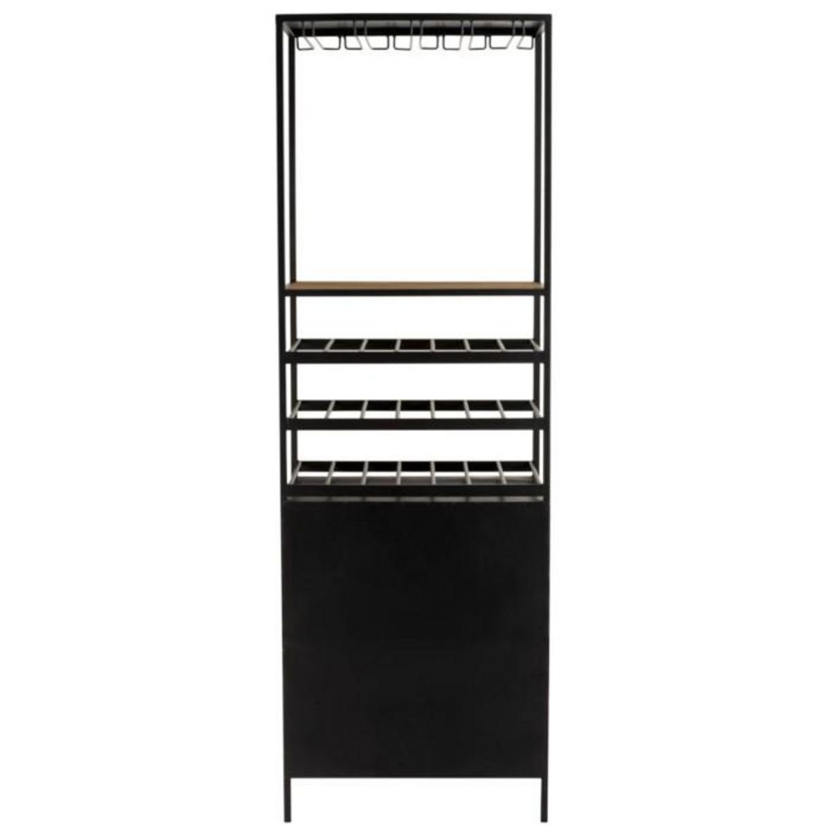 Paris Prix Vaisselier Range-Bouteilles  Vin  180cm Naturel