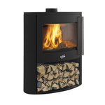 Godin Poêle à bois 9kw noir - 388245PEINTANTHRACITE