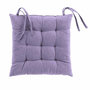 Voir la diapositive 2 : Paris Prix Coussin de Chaise  Mistral  40x40cm Lilas