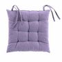 Voir la diapositive 2 : Paris Prix Coussin de Chaise  Mistral  40x40cm Lilas