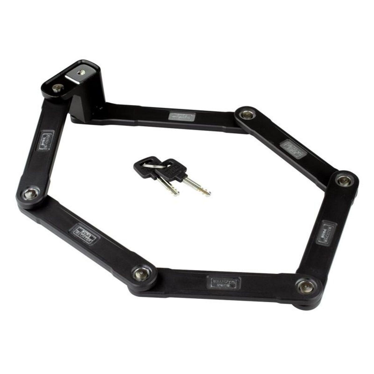 BURG Antivol pliable à cylindre 79090 Black SB BURG 33971 8