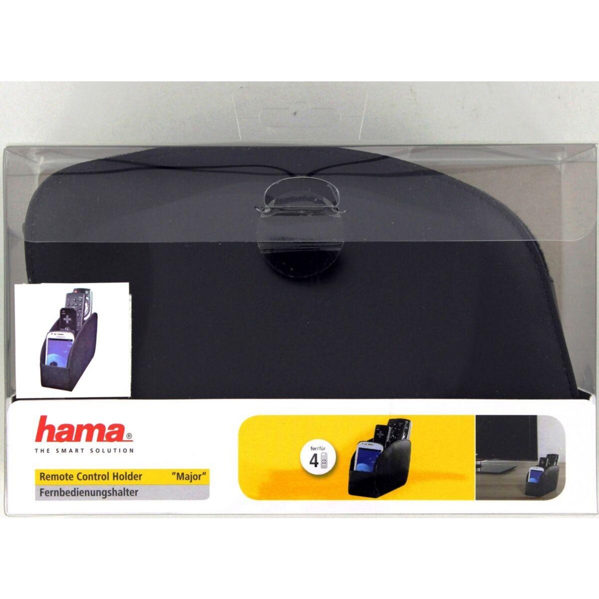 Hama Socle de rangement de telecommande Major Noir