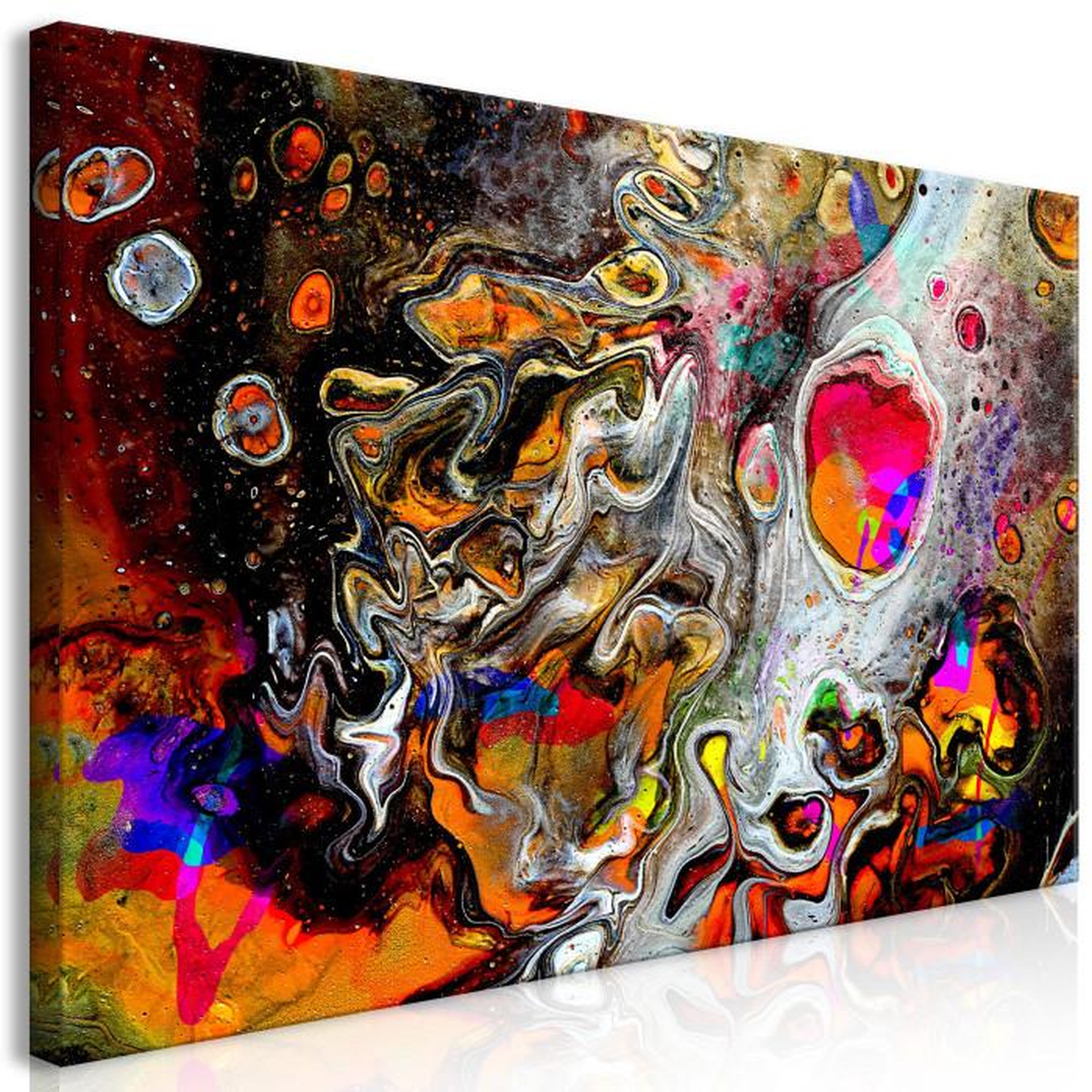 Paris Prix Tableau Imprimé  Paint Universe Wide. Coloris disponibles : Multicolore