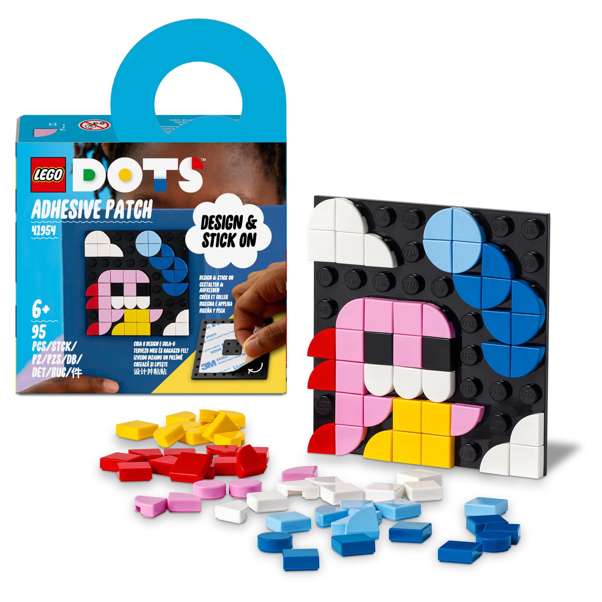 Voir la diapositive 2 : LEGO Dots 41954 Décoration adhésive 