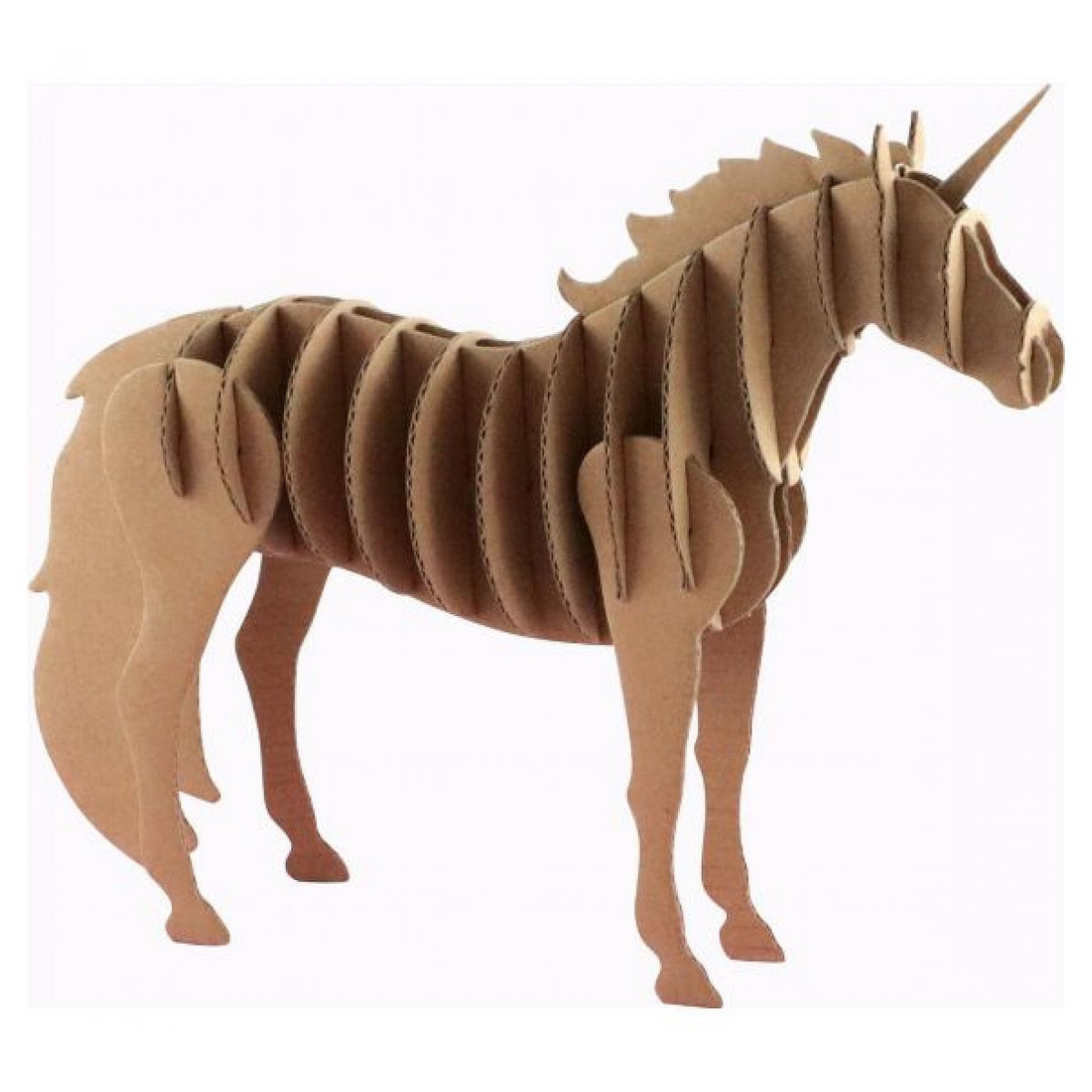 Graine créative Maquette en carton theme licorne