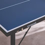 Voir la diapositive 3 : SWEEEK Mini table de ping pong 150x75cm - table pliable INDOOR bleue. avec 2 raquettes et 3 balles. valise de jeu pour utilisation intérieure. sport tennis de table