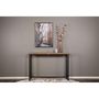 Voir la diapositive 4 : Paris Prix Console Design  Rise  110cm Naturel & Noir