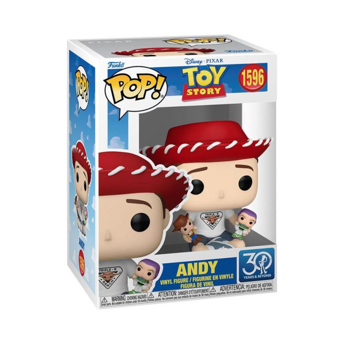 Funko Figurine Funko Pop Disney Toy Story 30th Andy