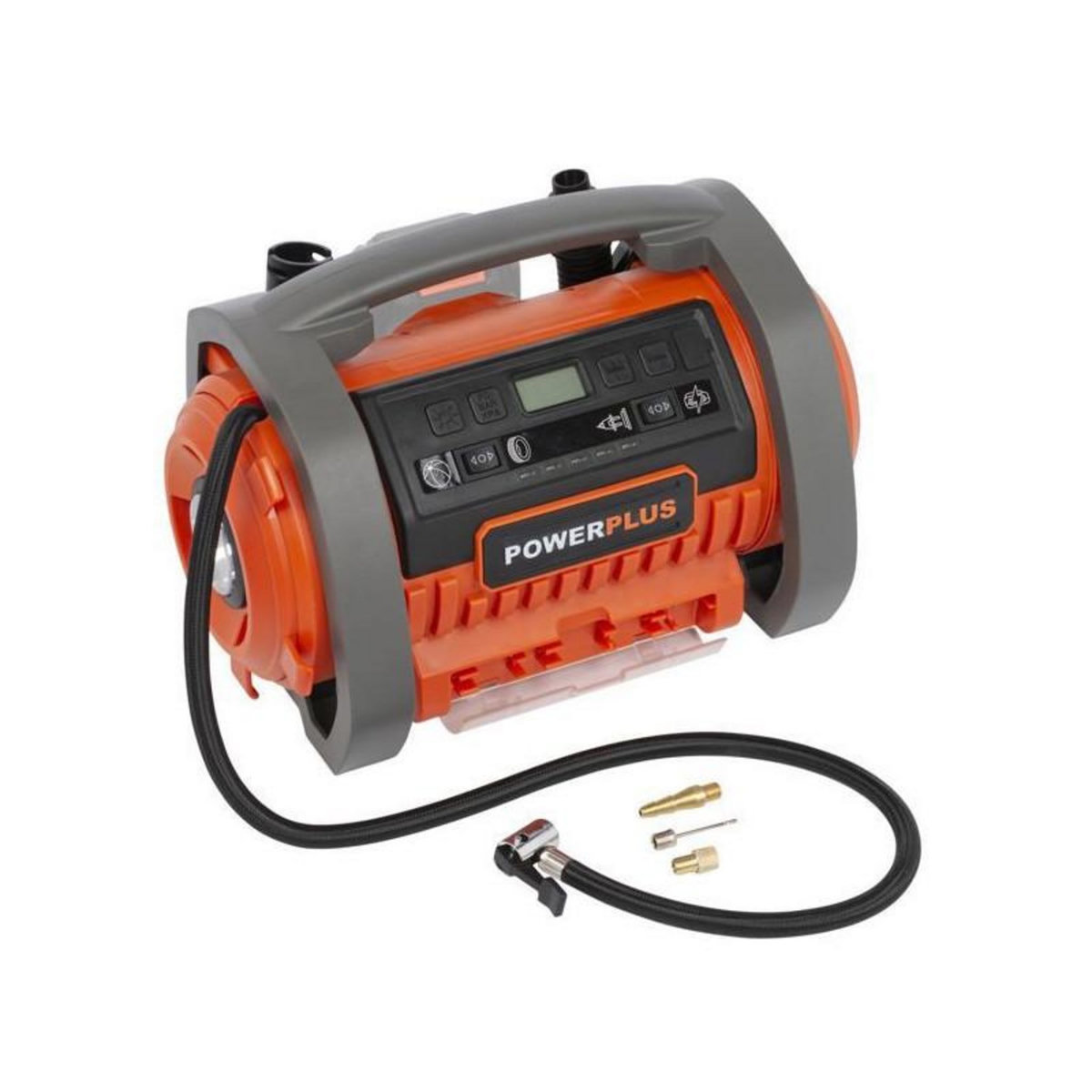 DUAL POWER Compresseur sans fil 20V max 11bar + fonction hybride - DUAL POWER POWDP7030 - livré sans batterie ni chargeur