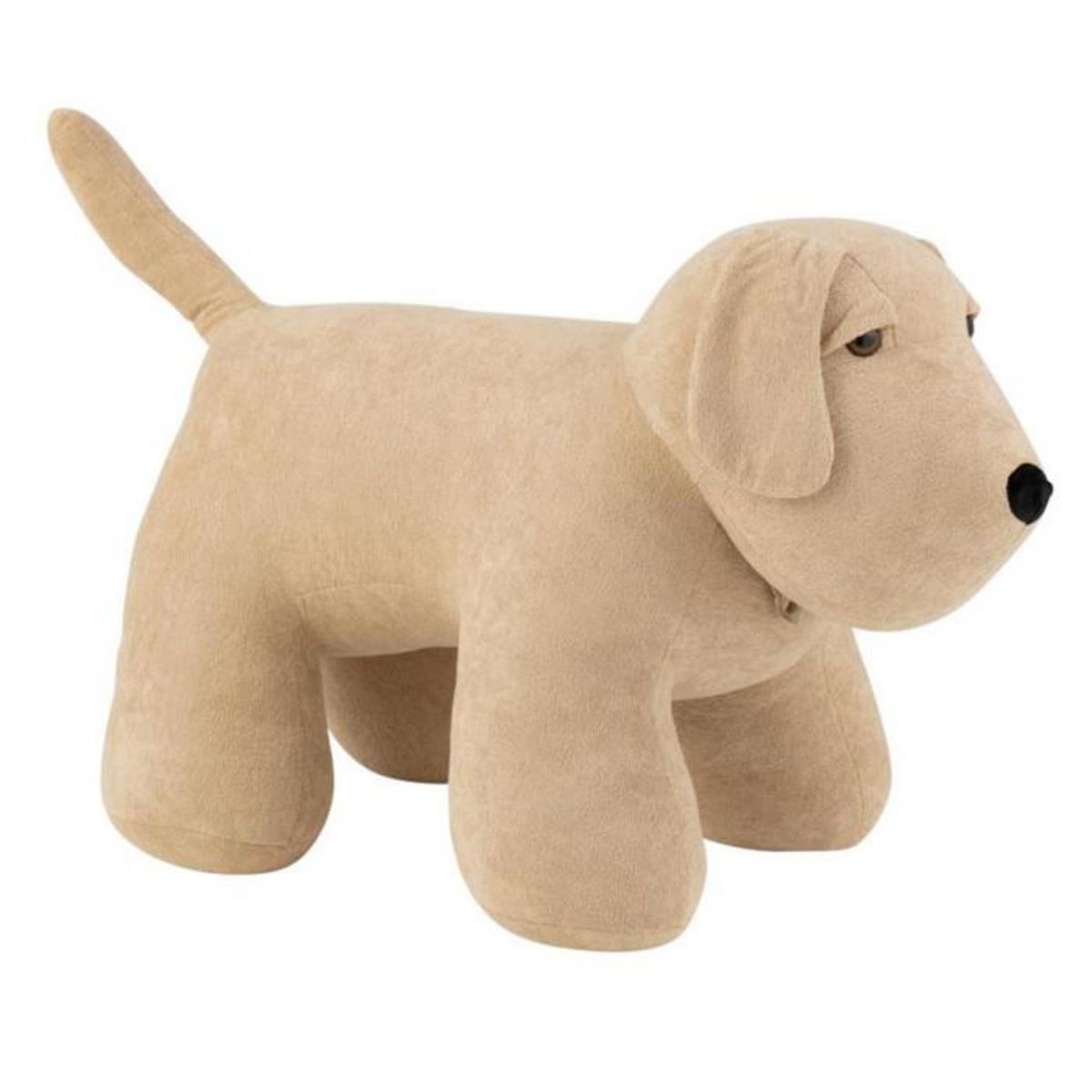 Paris Prix Cale-Porte Chien  Bouclé  81cm Beige