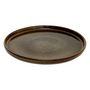 Voir la diapositive 2 : SECRET DE GOURMET Lot de 6 Assiettes à Dessert  Terre Inconnue  21cm Marron