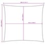 Voir la diapositive 6 : VIDAXL Voile de parasol tissu oxford rectangulaire 2,5x3 m terre cuite