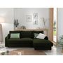 Voir la diapositive 2 : LISA DESIGN Will - canapé d'angle droit - convertible avec coffre - 4 places - en tissu