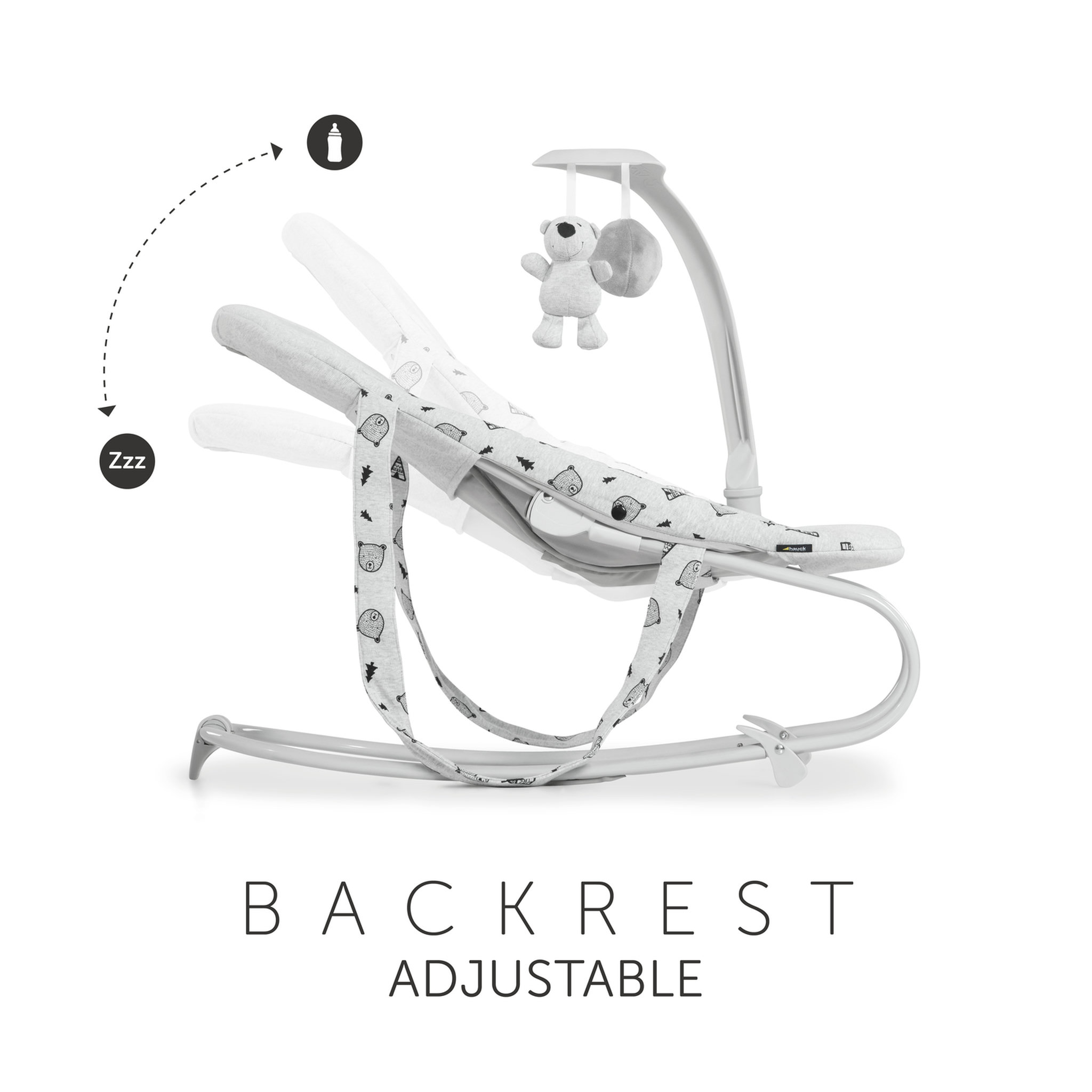 Voir la diapositive 2 : HAUCK Transat Bouncer Deluxe