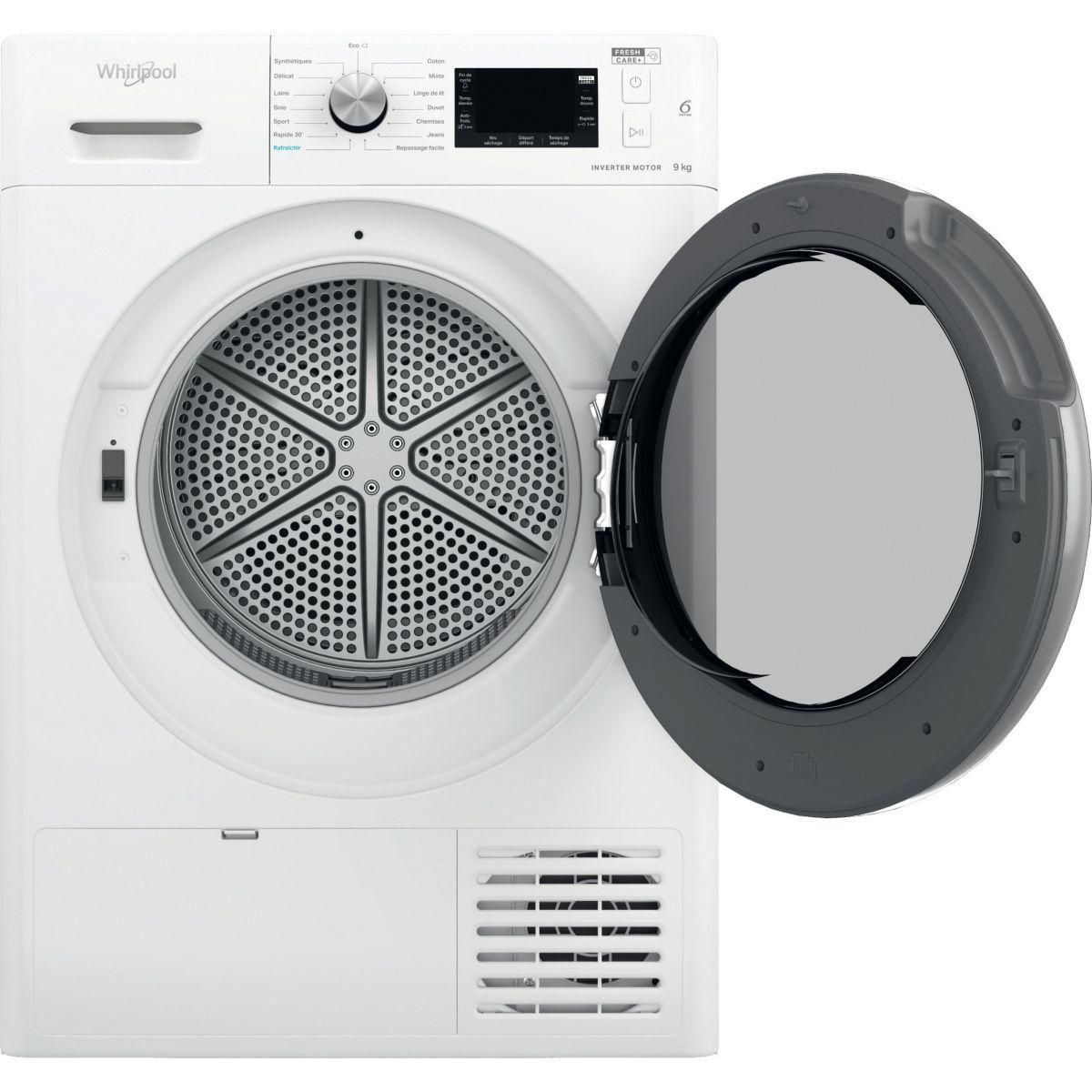 Whirlpool Sèche linge pompe à chaleur FFTM229X3BSFR