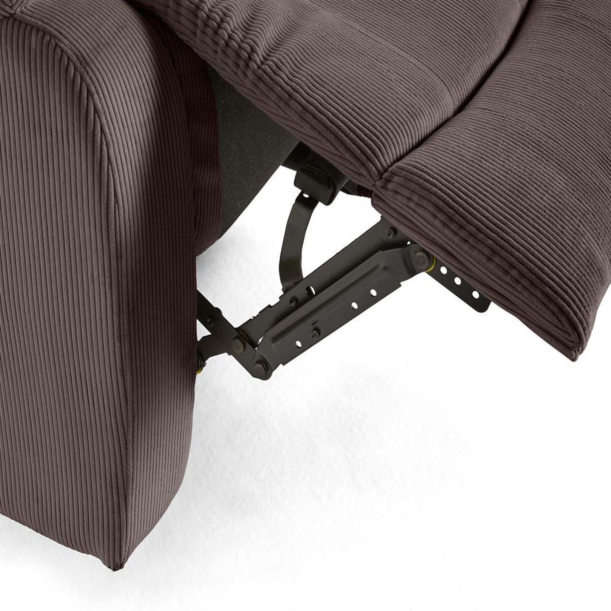 Voir la diapositive 5 : BEST MOBILIER Armand - fauteuil relax électrique en velours côtelé