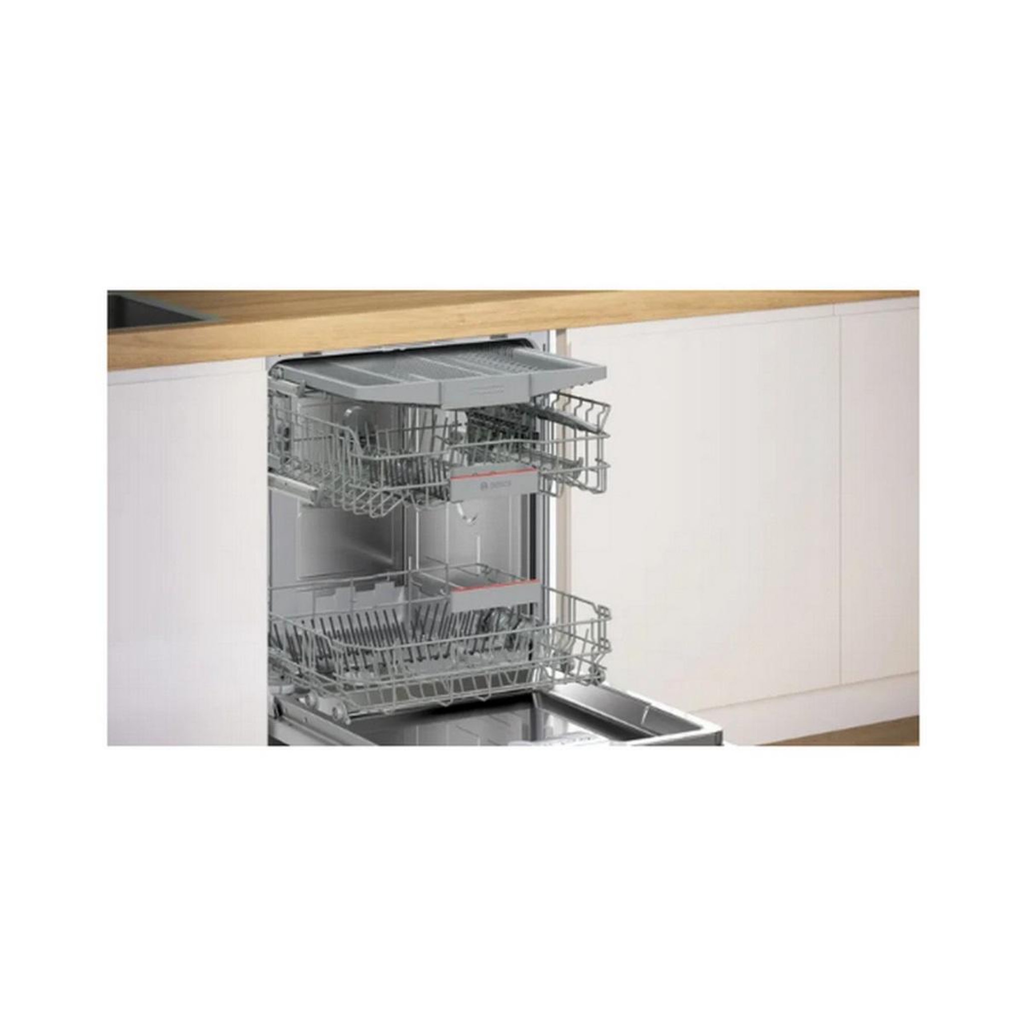 Voir la diapositive 3 : BOSCH Lave-vaisselle 60cm 14 couverts 42db tout intégrable - sbh4hvx14e