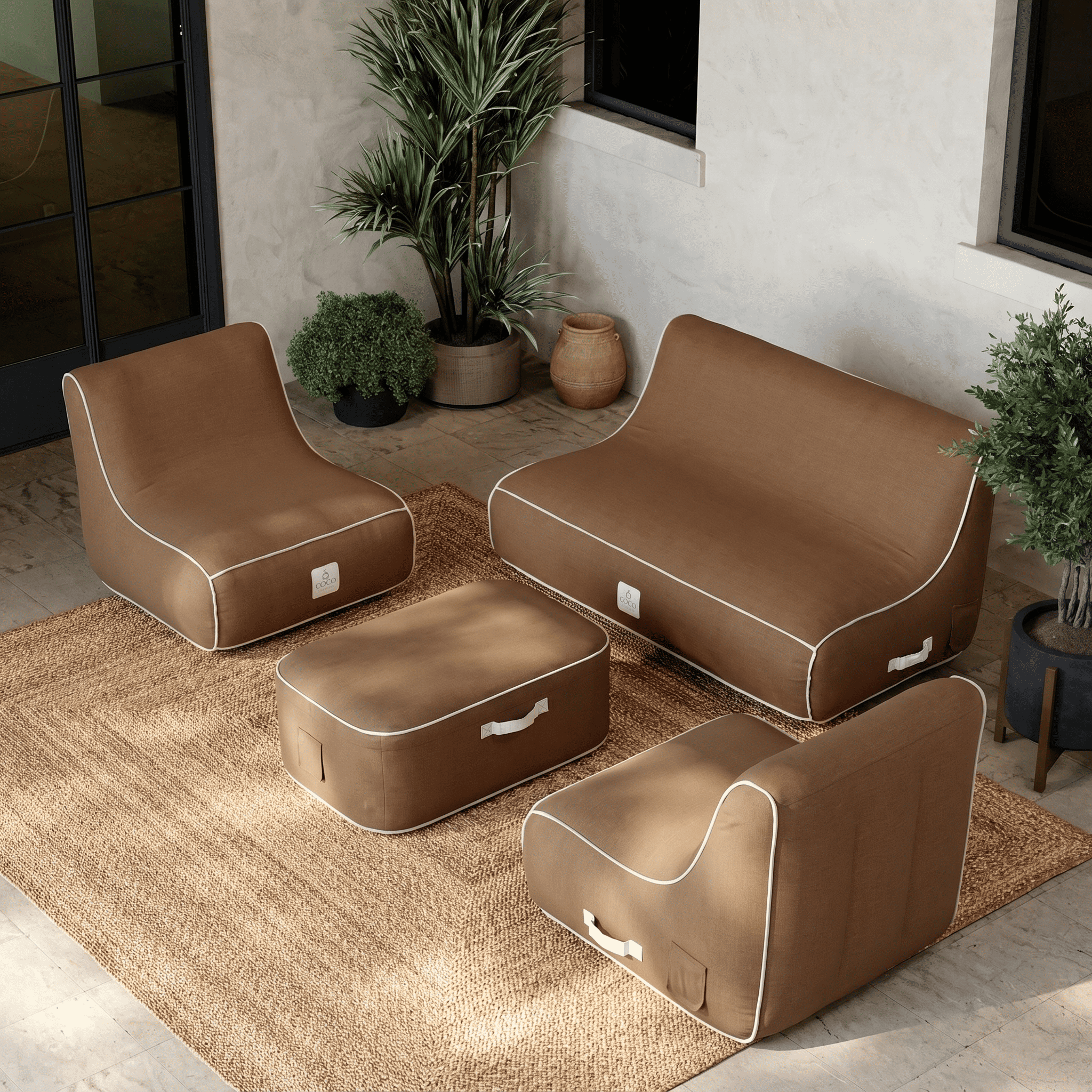 Voir la diapositive 4 : COCO LOUNGE Coco Lounge Salon de jardin gonflable - Plusieurs coloris disponibles