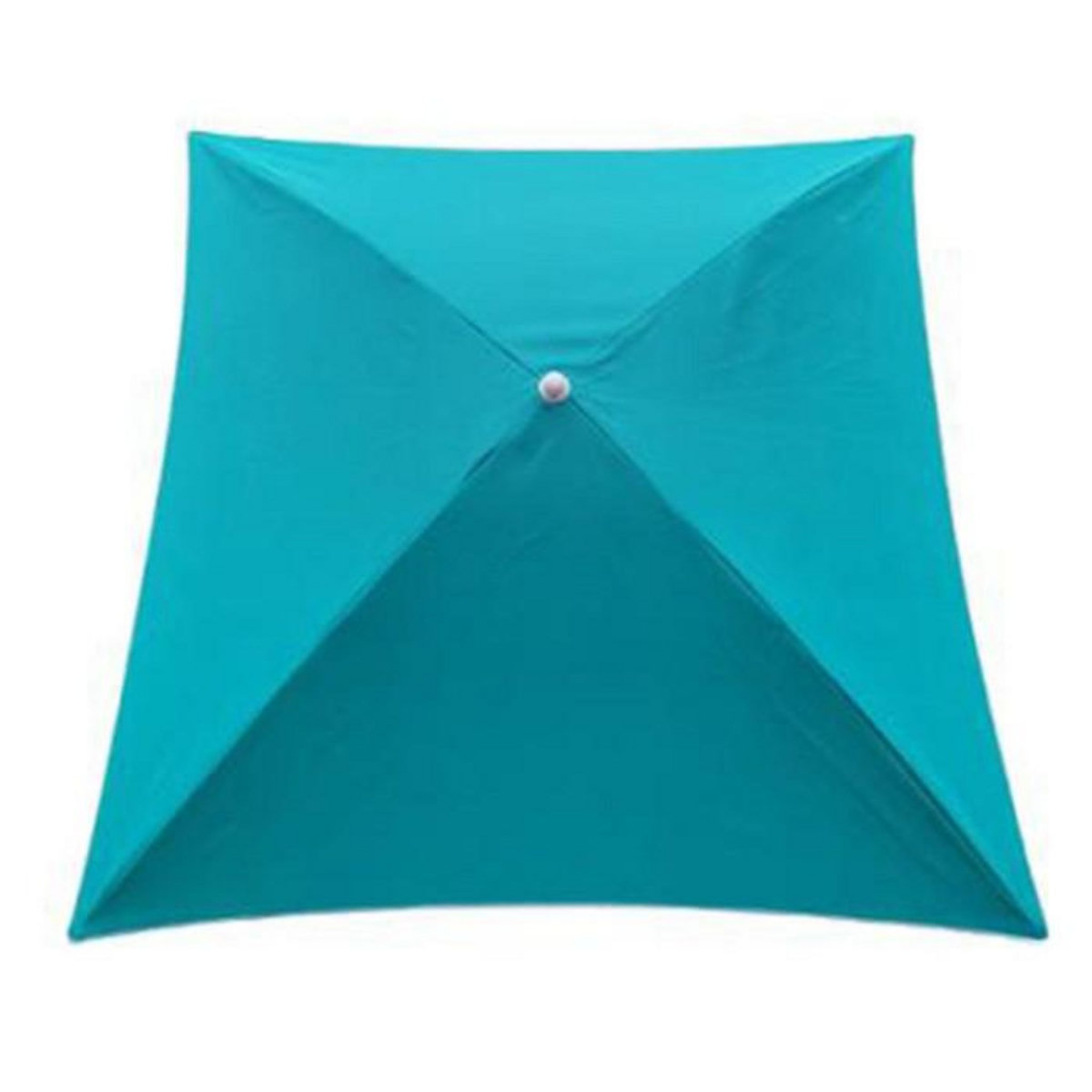 HESPERIDE Parasol de Plage Carré  Helenie  172cm Turquoise