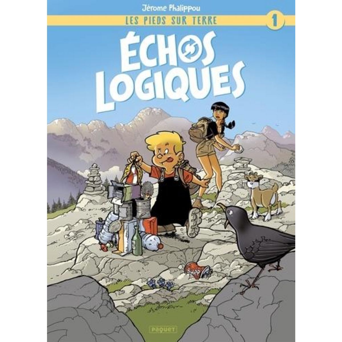 LES PIEDS SUR TERRE TOME 1 : ECHOS LOGIQUES, Phalippou Jérôme