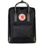 Voir la diapositive 1 : Fjallraven Sac à dos noir Black-Striped KANKEN