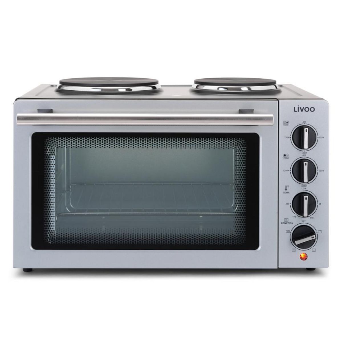 LIVOO Four 30l 3300w avec plaques électriques - DOC211