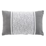 Paris Prix Coussin Déco Imprimé  Flavie  30x50cm Gris