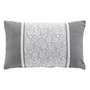 Voir la diapositive 1 : Paris Prix Coussin Déco Imprimé  Flavie  30x50cm Gris
