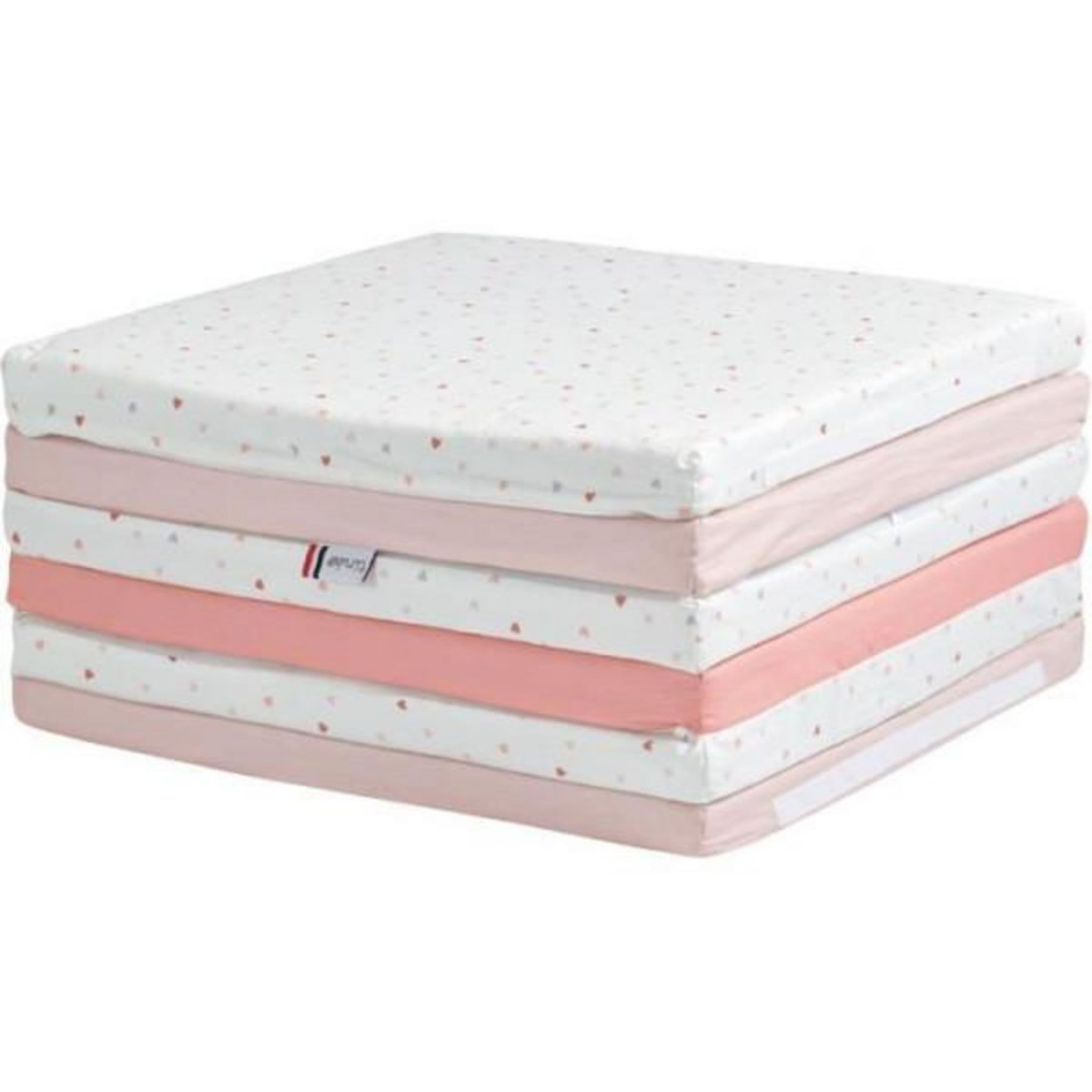 TINEO Maxi Tapis d'éveil Malin TINEO MON CoeUR 5en1 - Tapis évolutif multifonction - 120x180x5 cm