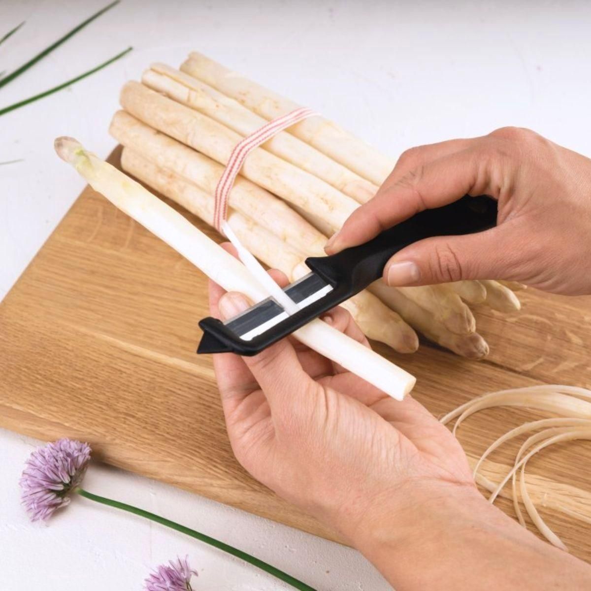 Fackelmann Lot de 2 éplucheurs multifonctions pour légumes 19 cm Fackelmann Basic