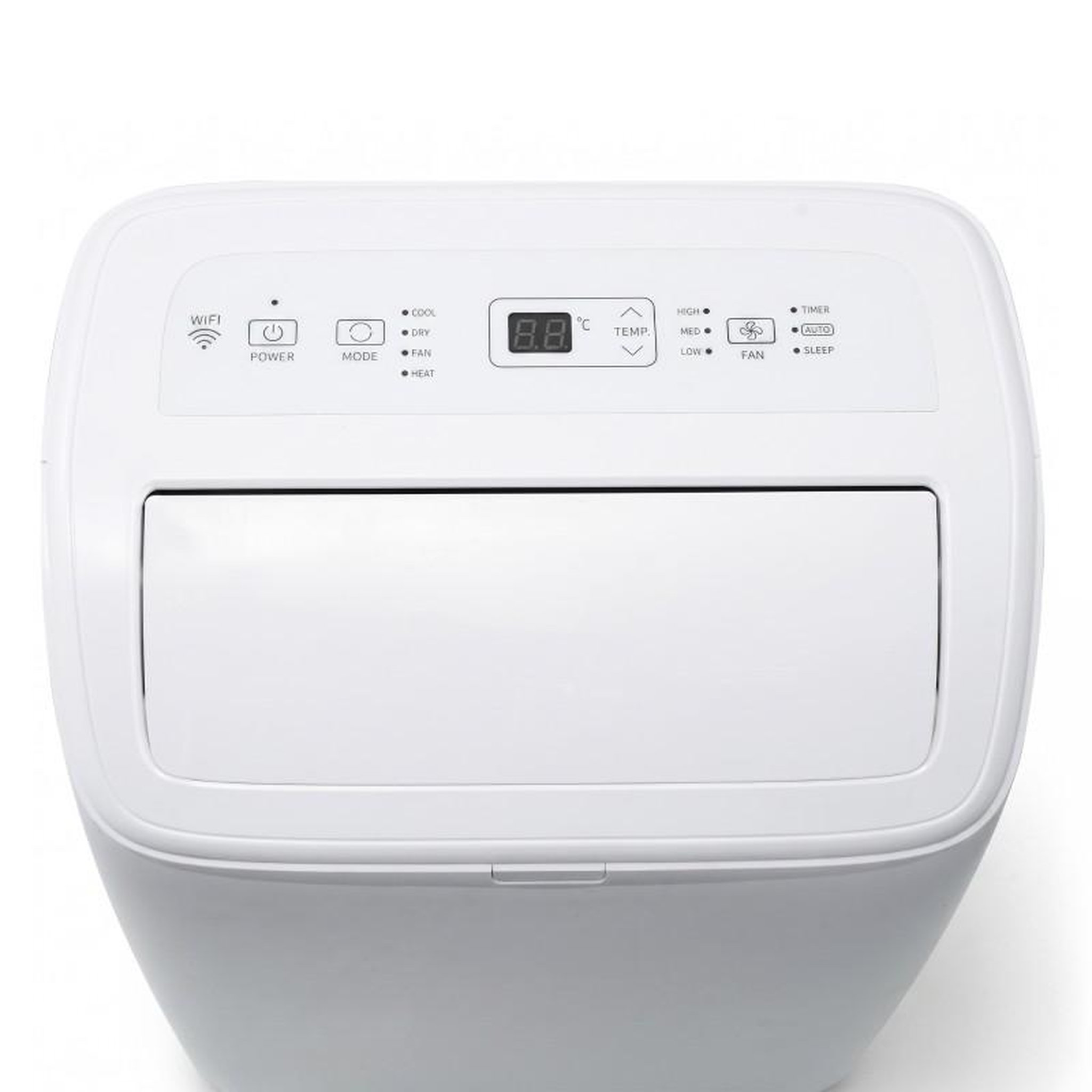 Voir la diapositive 6 : Climatiseur mobile réversible 2-en-1 – froid et chaud – 3 500 w – wi-fi